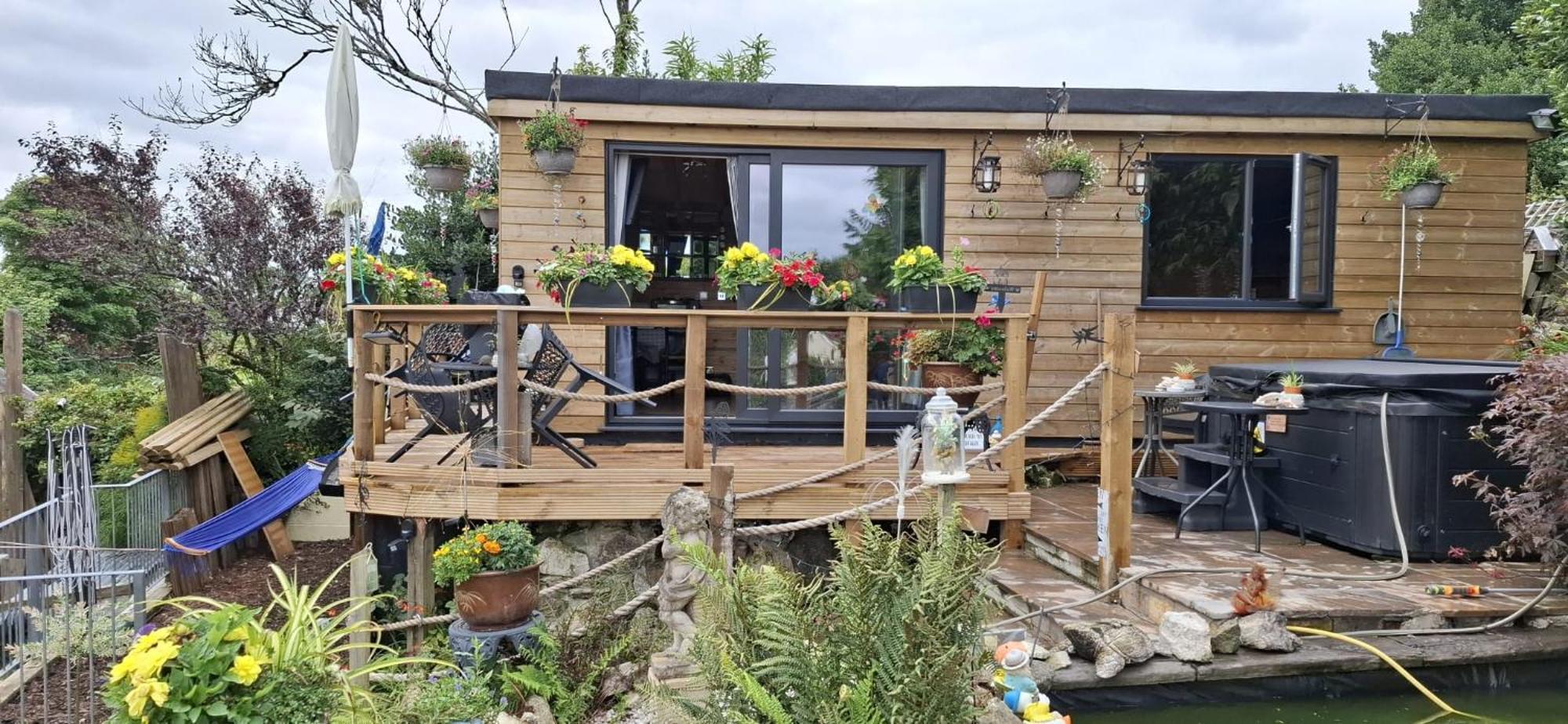 Cosy Cornish Cabin St. Austell Exterior photo